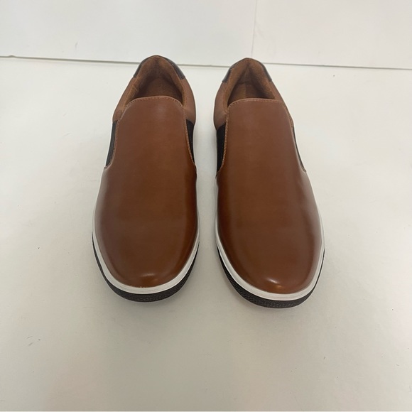 Zanzara Cognac Brown  Mens Lucky Slip-On Sneaker NIB - Reemoly - Duplicate - Picture 4 of 11